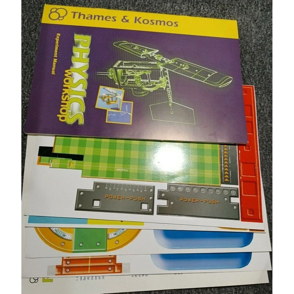 Thames & Kosmos Physics Workshop Educational Science Do It Yourself Kit INCOMPLE